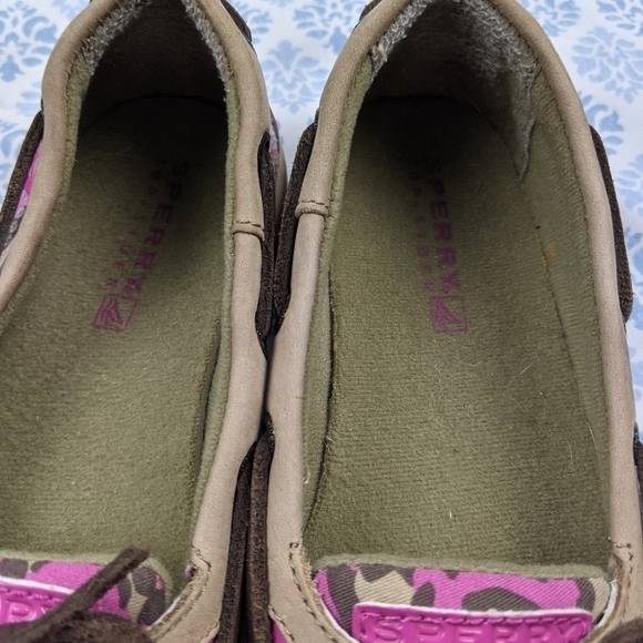 Sperry top Sider Shoe angelfish pink leopard boat shoe - Picture 4 of 10